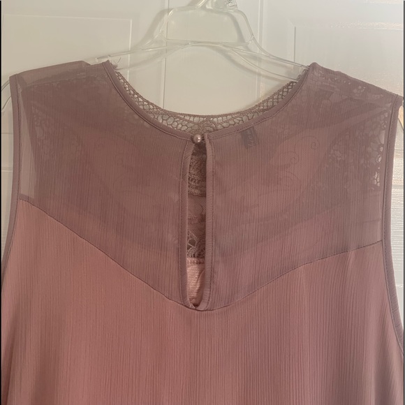 ❤️This Absolutely Beautiful Dusty Rose Dress Is The Epitome Of Boho Chic.❤️ - Picture 3 of 10